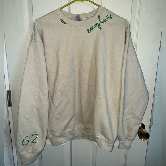 Philadelphia Eagles custom embroidered sweatshirt #62 Jason Kelce - Picture 1 of 7